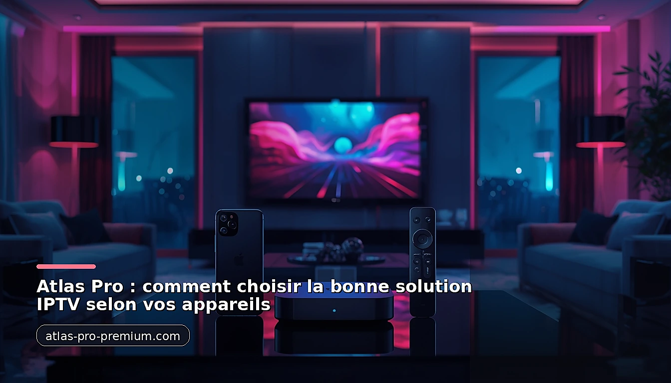 Atlas Pro : comment choisir la bonne solution IPTV selon vos appareils