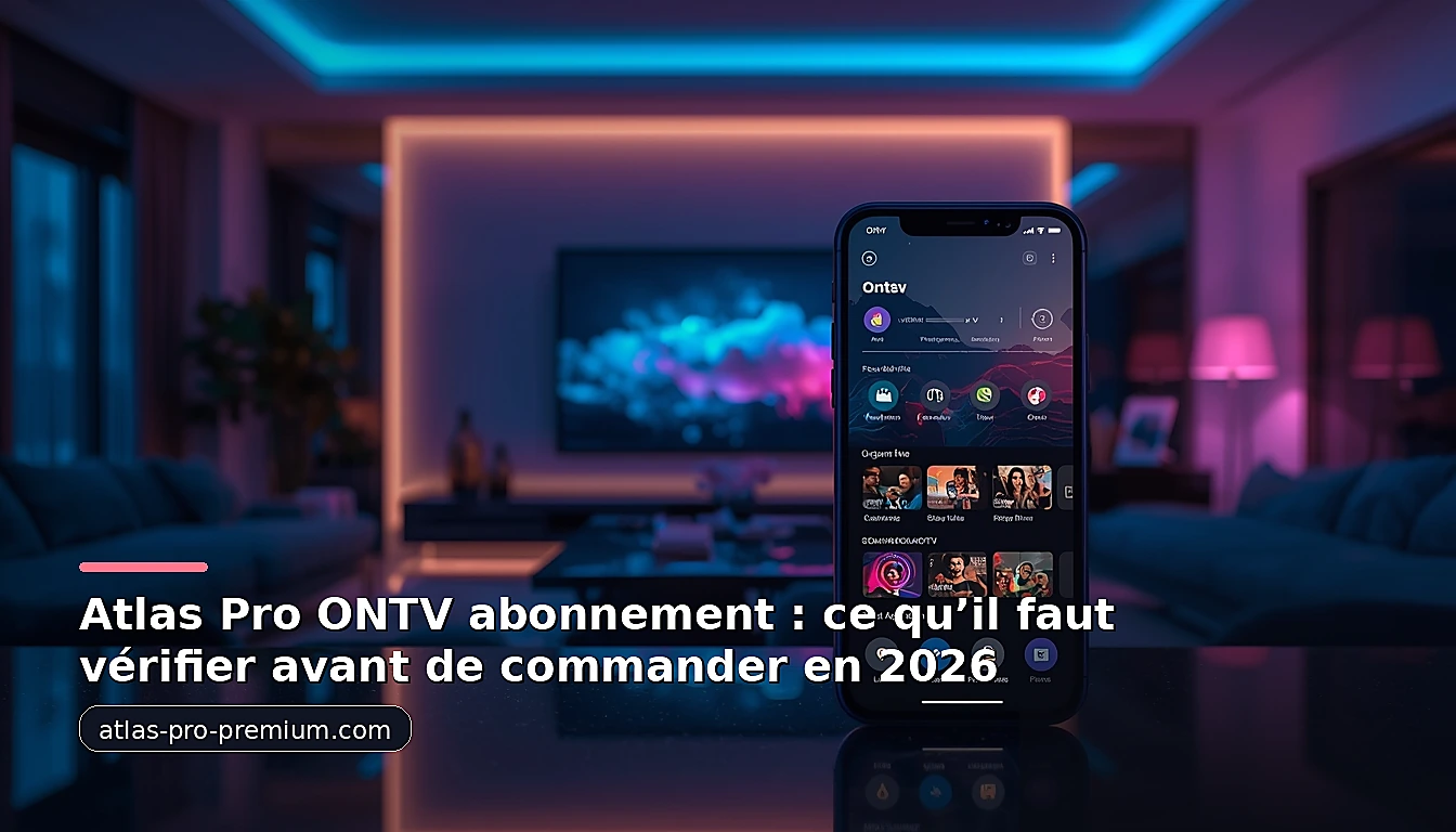 Atlas Pro ONTV abonnement : ce qu'il faut vérifier avant de commander en 2026