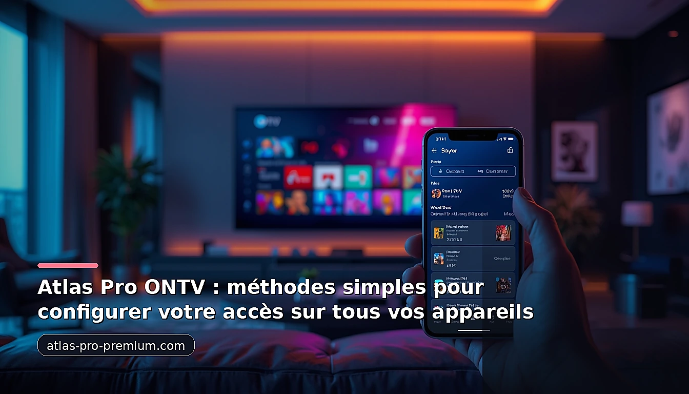 Atlas Pro ONTV : méthodes simples pour configurer votre accès sur tous vos appareils