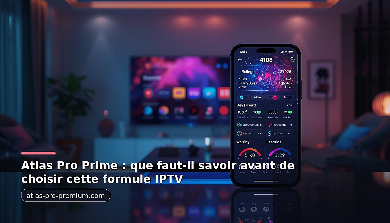 Atlas Pro Prime : que faut-il savoir avant de choisir cette formule IPTV