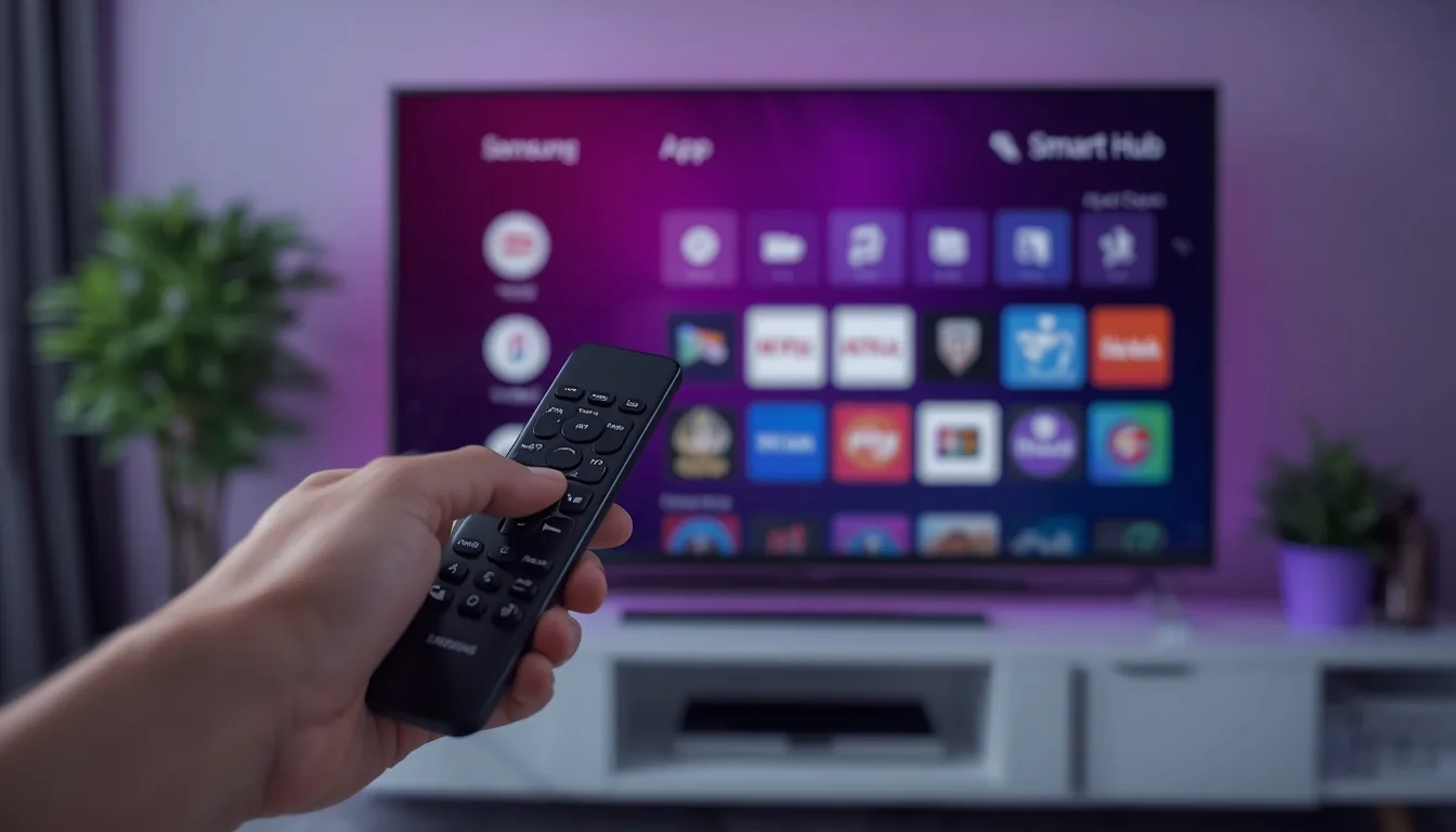 Installation Atlas Pro sur TV Samsung via le Smart Hub
